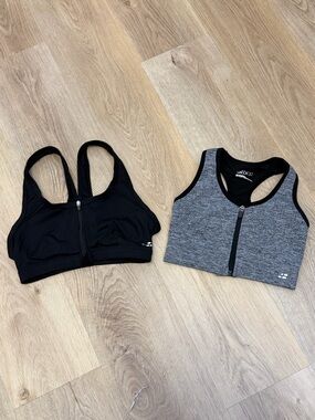 BCG Zip-Front Sports Bra Bundle